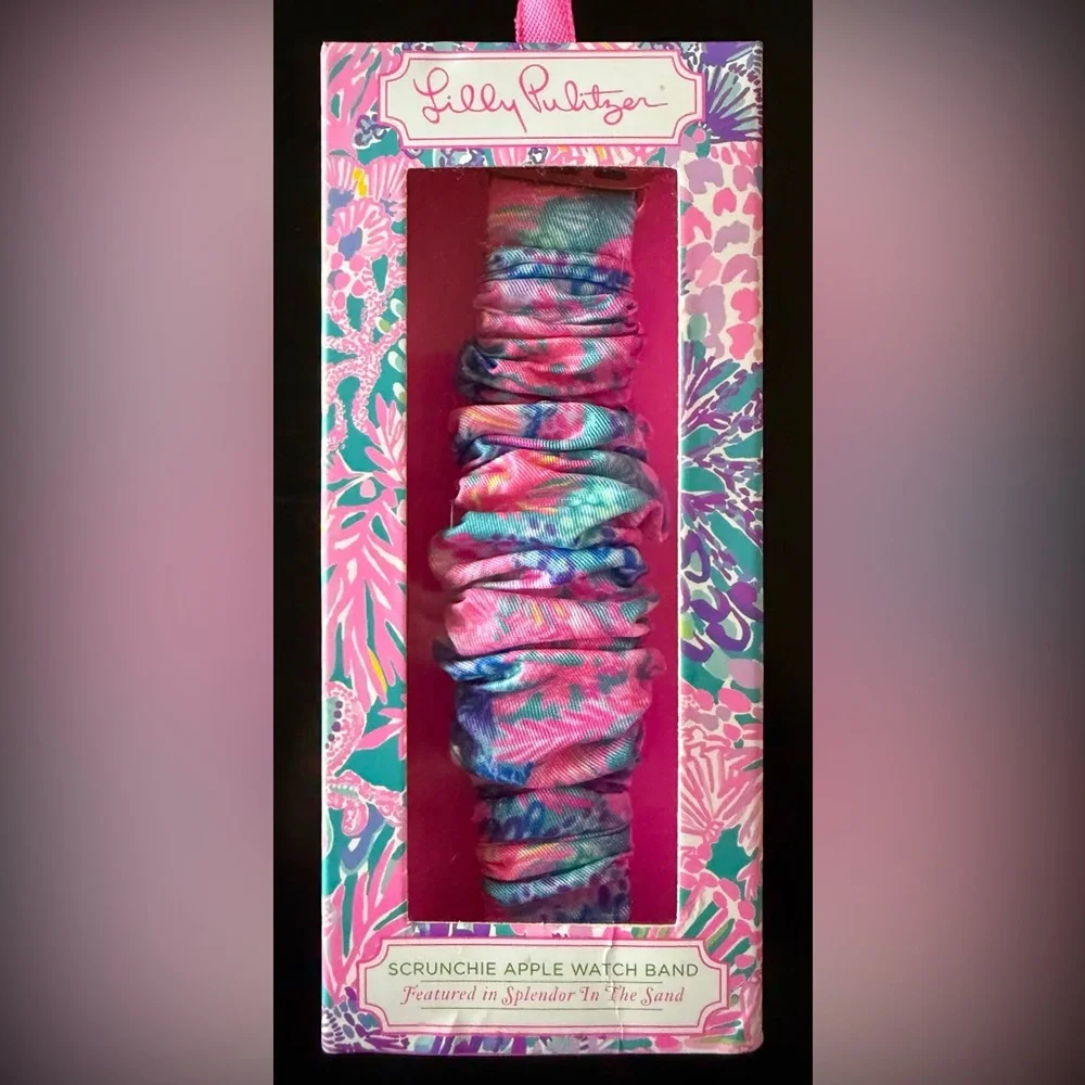 Lilly Pulitzer Vibrant Scrunchie Watch Band